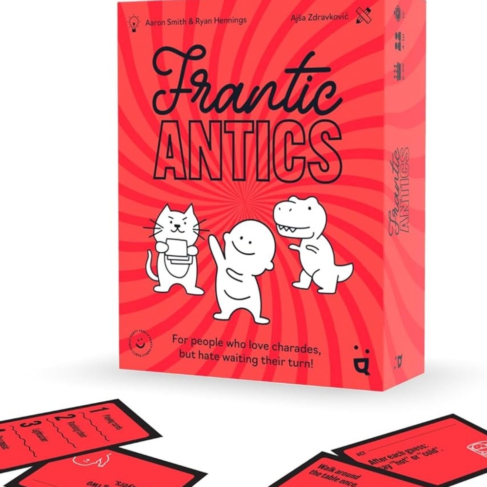 Frantic Antics Red Kids Game